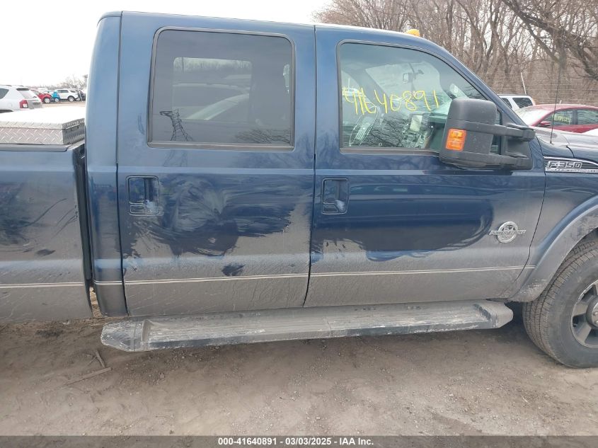 2015 Ford F-350 Lariat VIN: 1FT8W3BT7FEB27608 Lot: 41640891