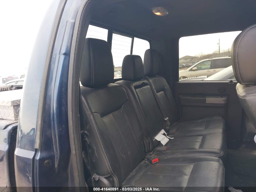 2015 Ford F-350 Lariat VIN: 1FT8W3BT7FEB27608 Lot: 41640891