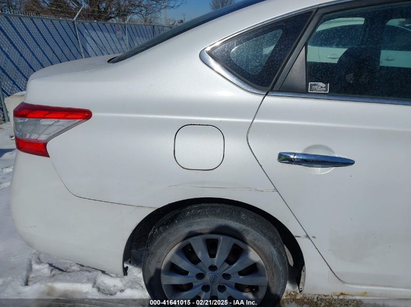 2014 Nissan Sentra Sv VIN: 3N1AB7AP1EL628617 Lot: 41641015