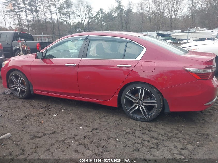 2016 HONDA ACCORD VIN: 1HGCR2F56GA080119