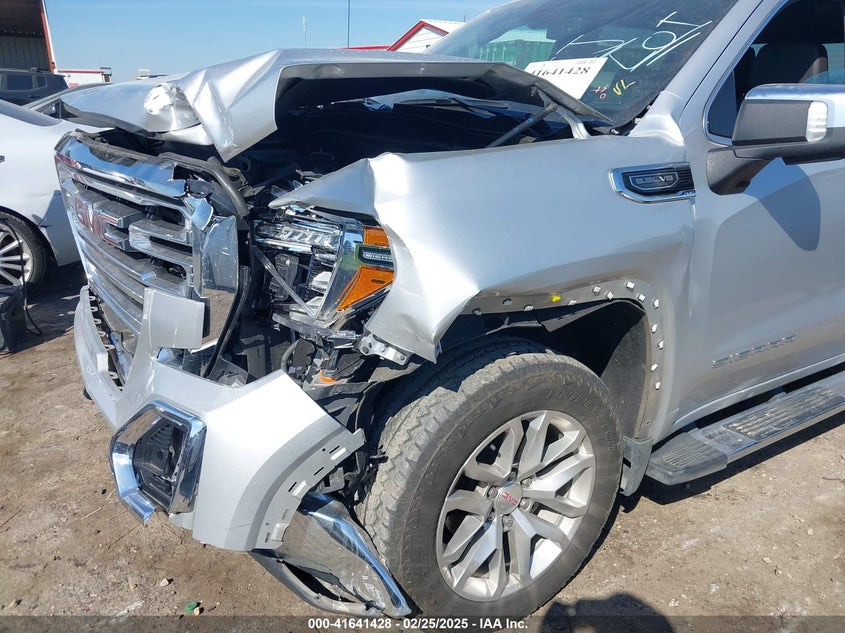 2021 GMC SIERRA 1500 4WD  SHORT BOX SLT - 3GTU9DED6MG262178