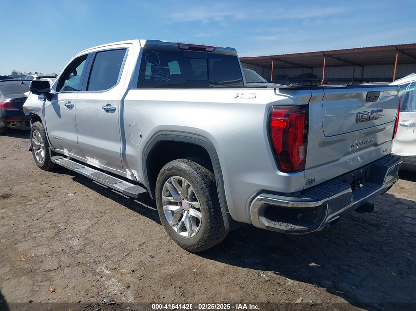 2021 GMC SIERRA 1500 4WD  SHORT BOX SLT - 3GTU9DED6MG262178