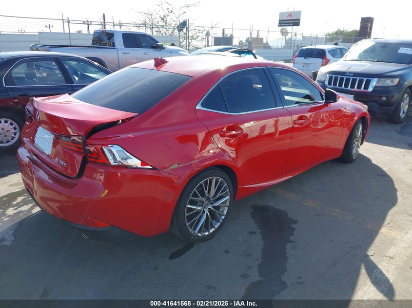 2016 LEXUS IS 200T VIN: JTHBA1D23G5022190