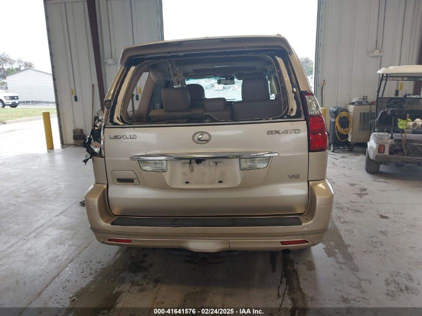 2008 Lexus Gx 470 VIN: JTJBT20X580149537 Lot: 41641576