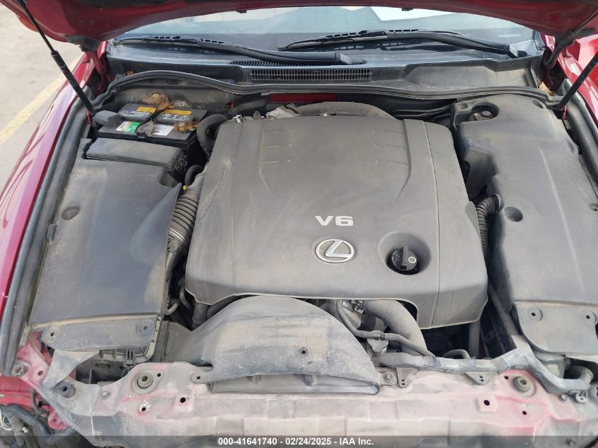 2007 Lexus Is 250 VIN: JTHCK262575010496 Lot: 41641740