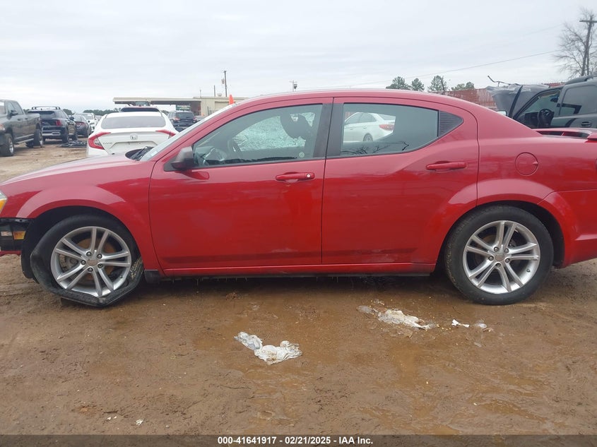 2013 DODGE AVENGER SE V6 - 1C3CDZAG3DN509336