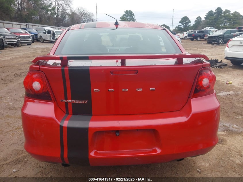 2013 DODGE AVENGER SE V6 - 1C3CDZAG3DN509336