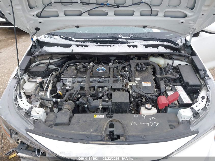 2021 Toyota Corolla Hybrid Le VIN: JTDEAMDEXMJ005741 Lot: 41641931