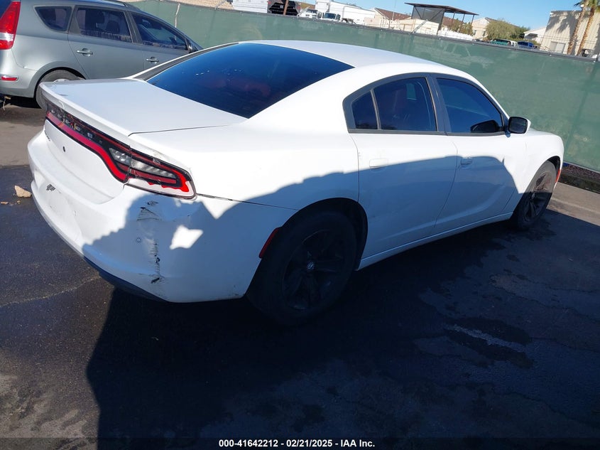 2016 DODGE CHARGER VIN: 2C3CDXAGXGH257621