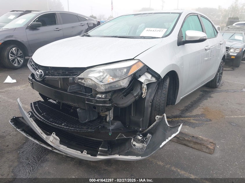 2016 TOYOTA COROLLA VIN: 5YFBURHE9GP422091