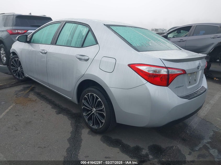 2016 TOYOTA COROLLA VIN: 5YFBURHE9GP422091