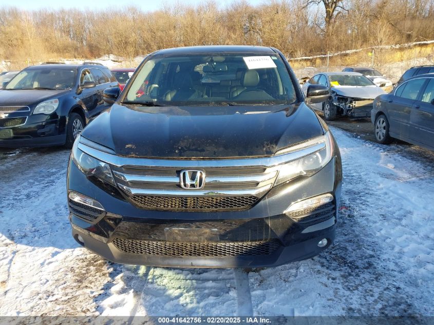 2016 Honda Pilot Ex-L VIN: 5FNYF6H7XGB115951 Lot: 41642756