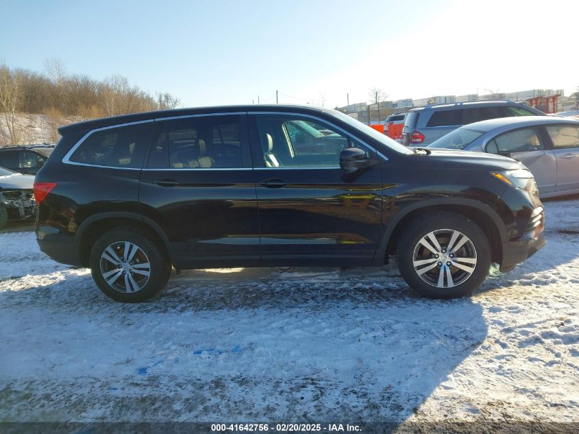 2016 Honda Pilot Ex-L VIN: 5FNYF6H7XGB115951 Lot: 41642756