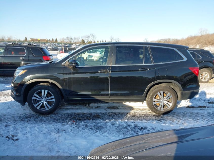 2016 Honda Pilot Ex-L VIN: 5FNYF6H7XGB115951 Lot: 41642756