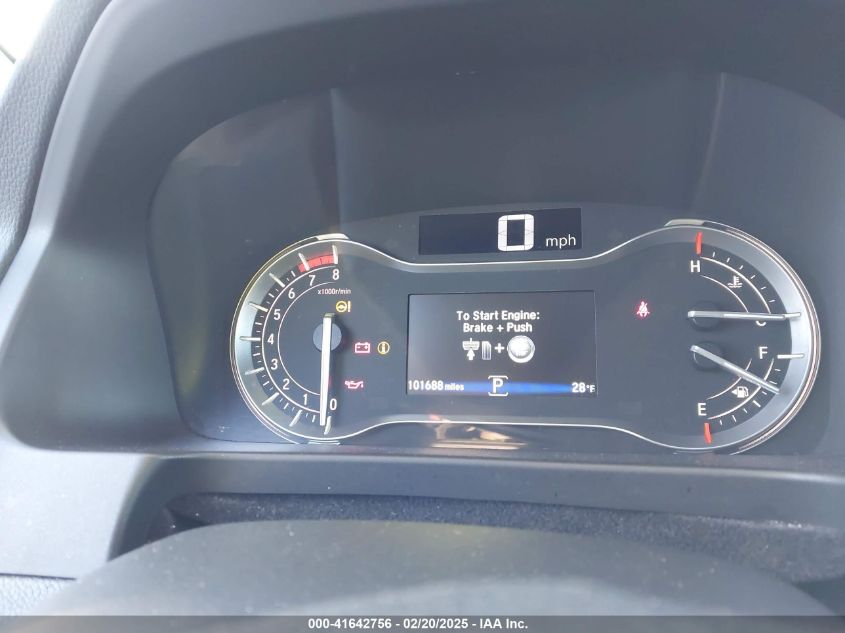 2016 Honda Pilot Ex-L VIN: 5FNYF6H7XGB115951 Lot: 41642756