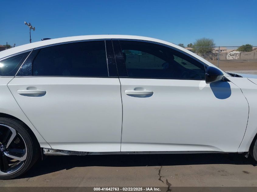 2022 Honda Accord Sport VIN: 1HGCV1F34NA050490 Lot: 41642763