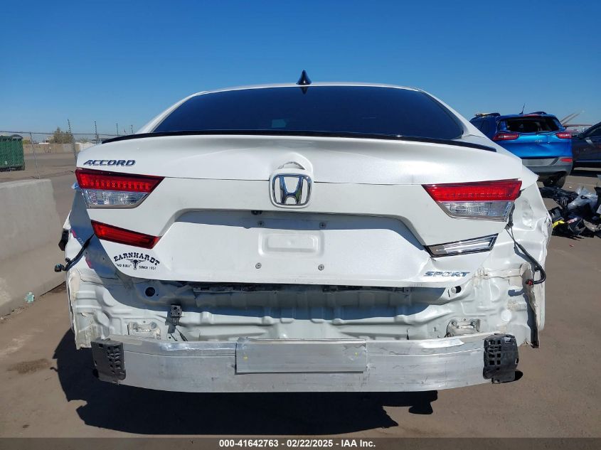 2022 Honda Accord Sport VIN: 1HGCV1F34NA050490 Lot: 41642763