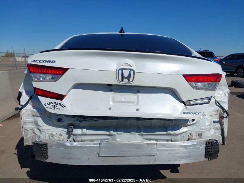 2022 Honda Accord Sport VIN: 1HGCV1F34NA050490 Lot: 41642763