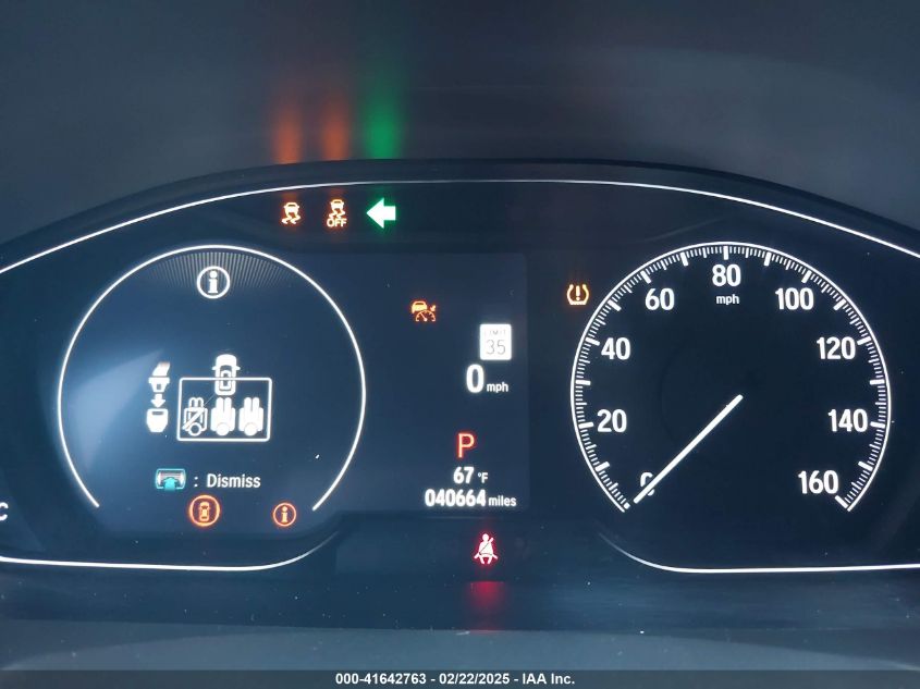 2022 Honda Accord Sport VIN: 1HGCV1F34NA050490 Lot: 41642763