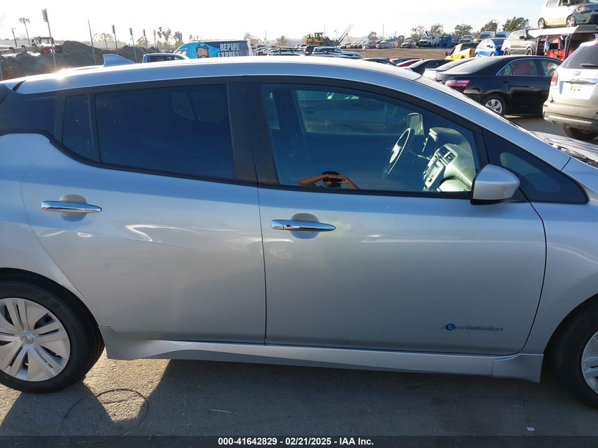 2018 NISSAN LEAF S - 1N4AZ1CP7JC301203