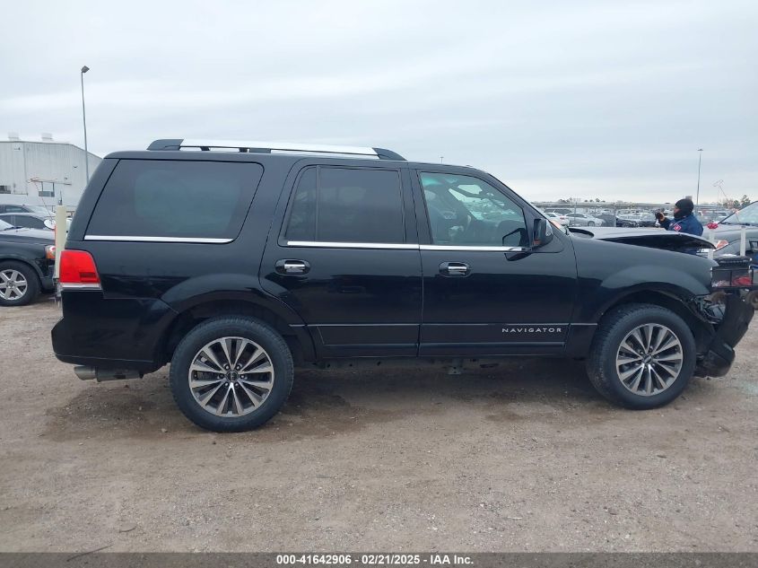 2016 Lincoln Navigator Select VIN: 5LMJJ2HT3GEL05459 Lot: 41642906