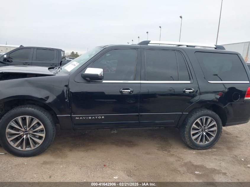 2016 Lincoln Navigator Select VIN: 5LMJJ2HT3GEL05459 Lot: 41642906