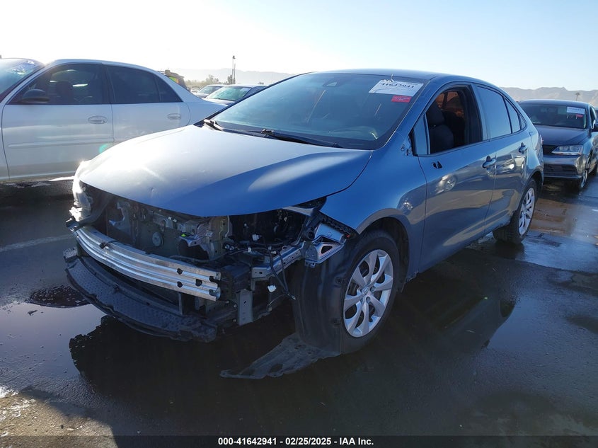 2022 TOYOTA COROLLA VIN: 5YFEPMAEXNP282695