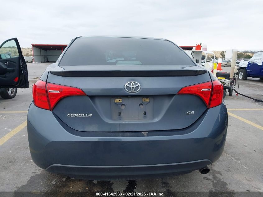 2017 Toyota Corolla Se VIN: 5YFBURHE8HP611574 Lot: 41642963
