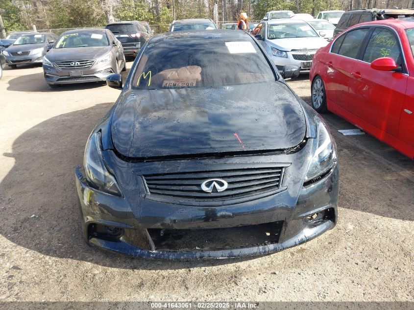 2013 Infiniti G37X VIN: JN1CV6AR7DM356851 Lot: 41643061