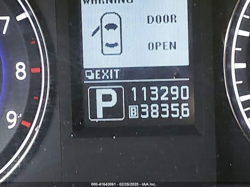 2013 Infiniti G37X VIN: JN1CV6AR7DM356851 Lot: 41643061