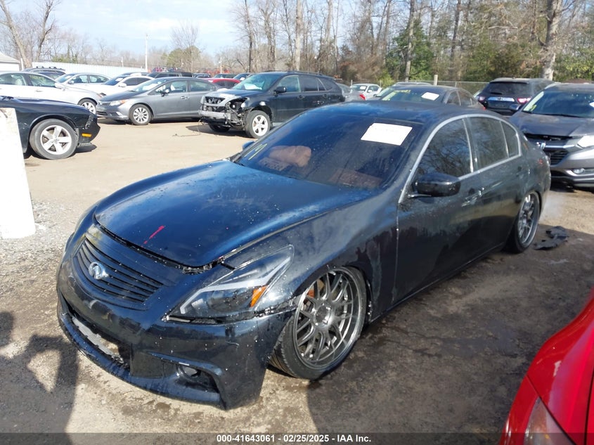 2013 INFINITI G37X VIN: JN1CV6AR7DM356851