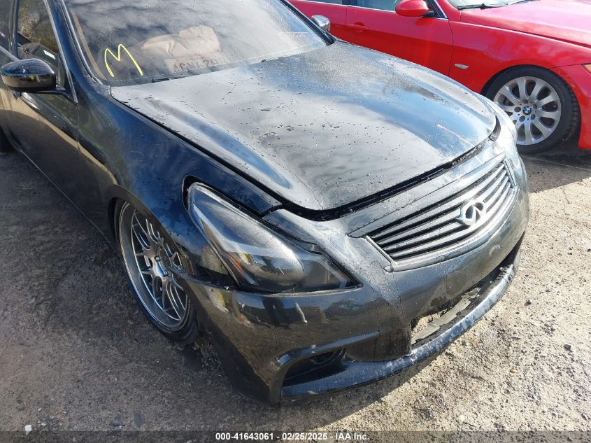 2013 Infiniti G37X VIN: JN1CV6AR7DM356851 Lot: 41643061