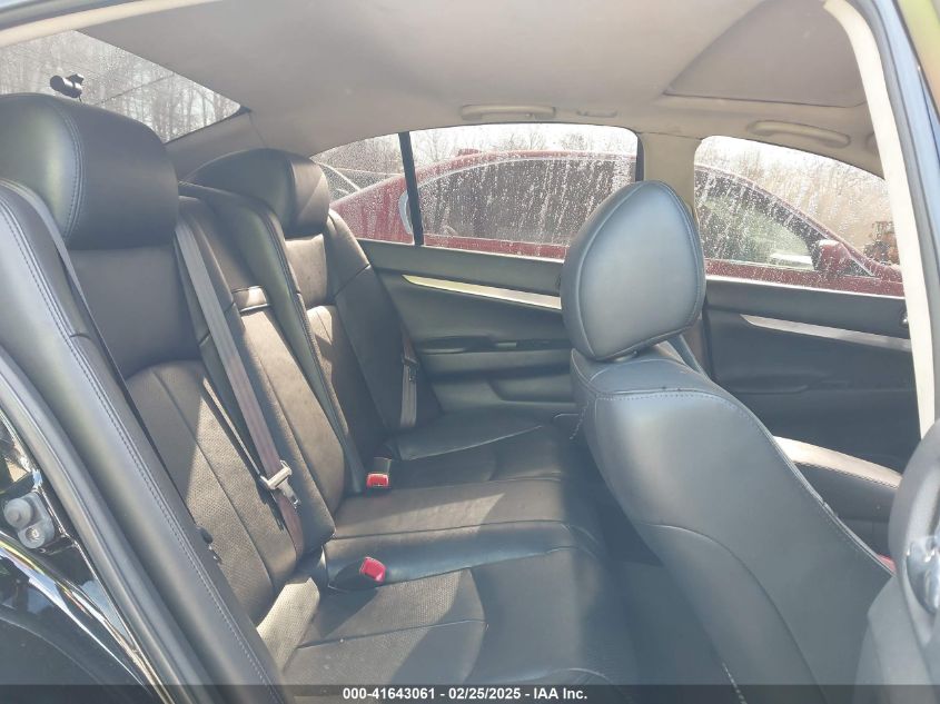 2013 Infiniti G37X VIN: JN1CV6AR7DM356851 Lot: 41643061