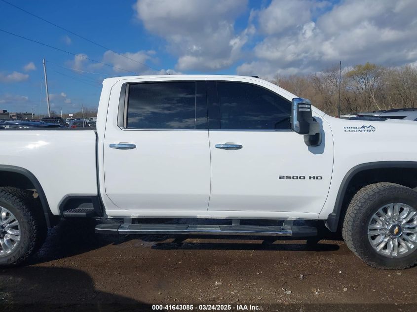 2022 Chevrolet Silverado 2500Hd 4Wd Standard Bed High Country VIN: 1GC4YREY0NF167363 Lot: 41643085