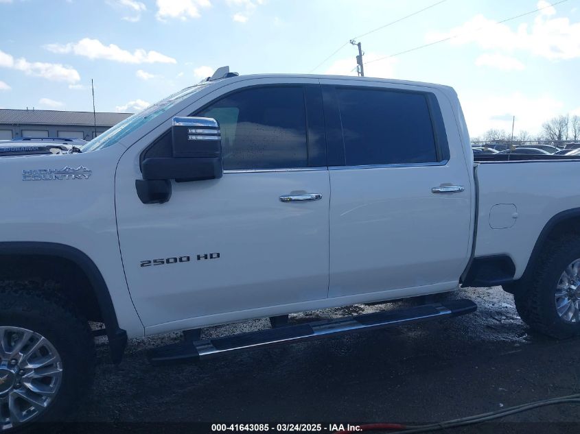 2022 Chevrolet Silverado 2500Hd 4Wd Standard Bed High Country VIN: 1GC4YREY0NF167363 Lot: 41643085