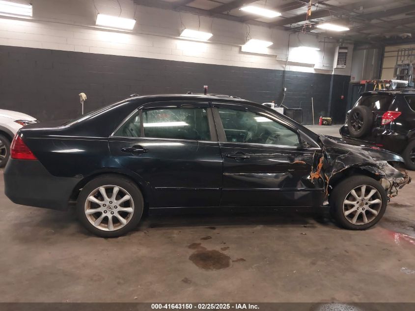 2007 Honda Accord 2.4 Ex VIN: 1HGCM55887A159206 Lot: 41643150