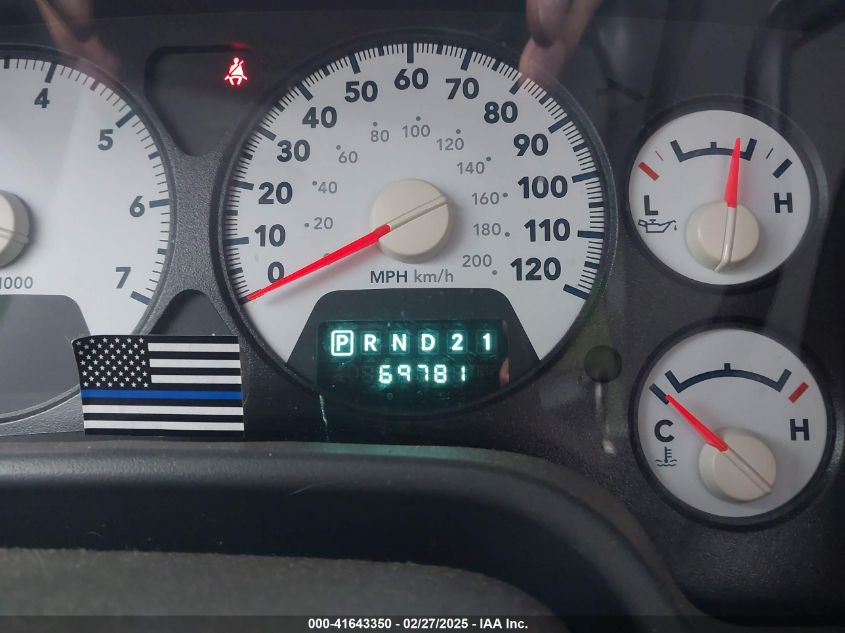 2007 Dodge Ram 1500 Slt/Trx4 Off Road/Sport VIN: 1D7HU16257J574898 Lot: 41643350