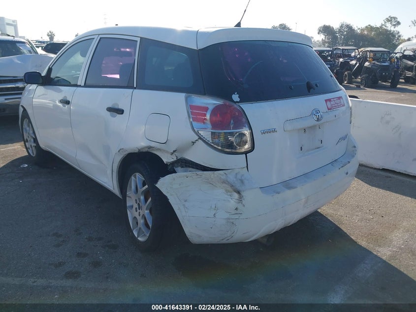 2007 TOYOTA COROLLA MATRIX VIN: 2T1KR32E37C625338
