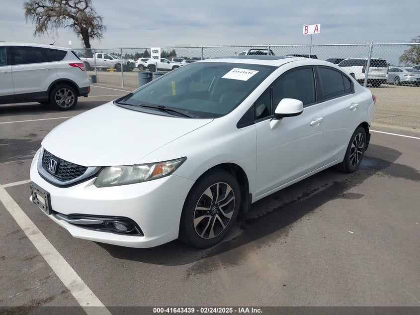 2013 HONDA CIVIC VIN: 19XFB2F90DE248865