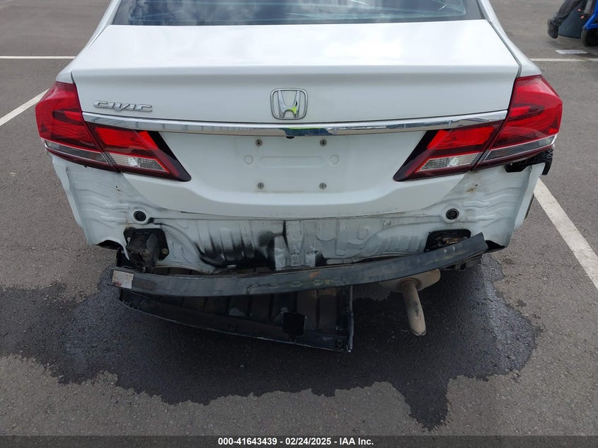 2013 HONDA CIVIC VIN: 19XFB2F90DE248865