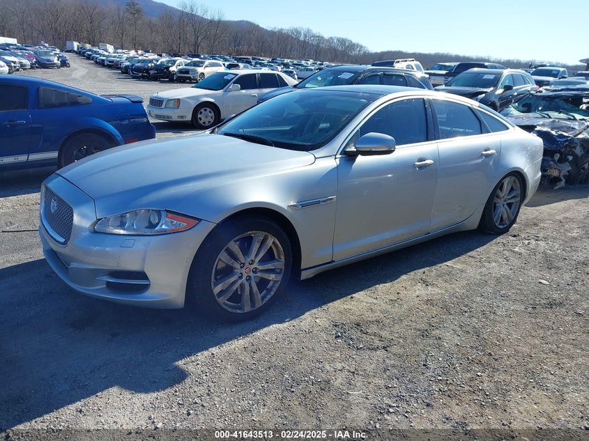 2014 JAGUAR XJ VIN: SAJWJ1CD0E8V63989