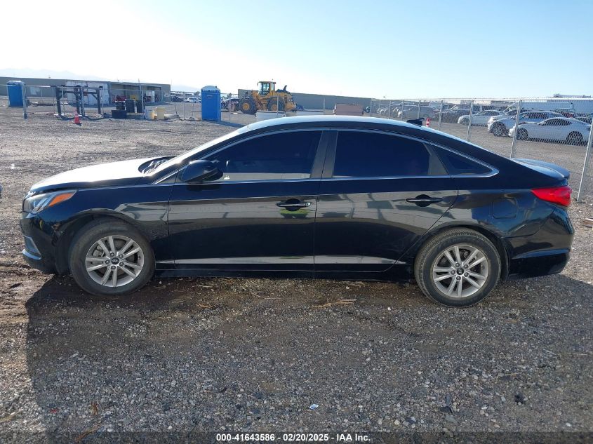 2016 Hyundai Sonata Se VIN: 5NPE24AF9GH374534 Lot: 41643586
