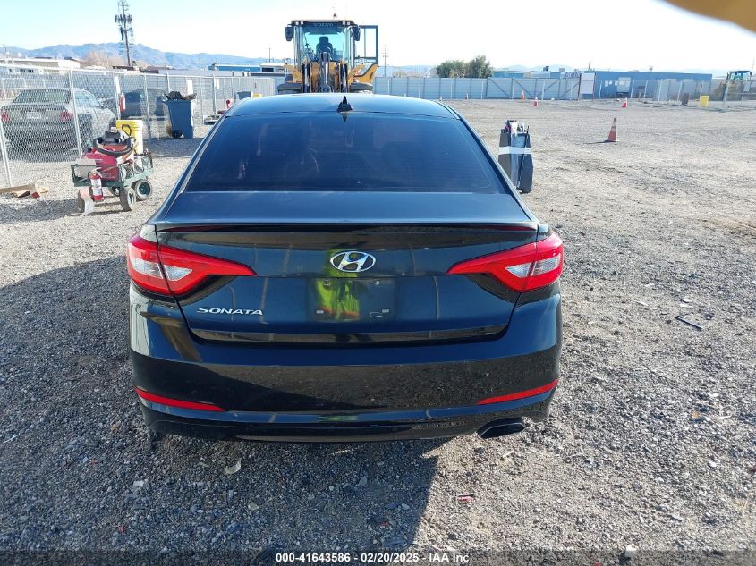 2016 Hyundai Sonata Se VIN: 5NPE24AF9GH374534 Lot: 41643586