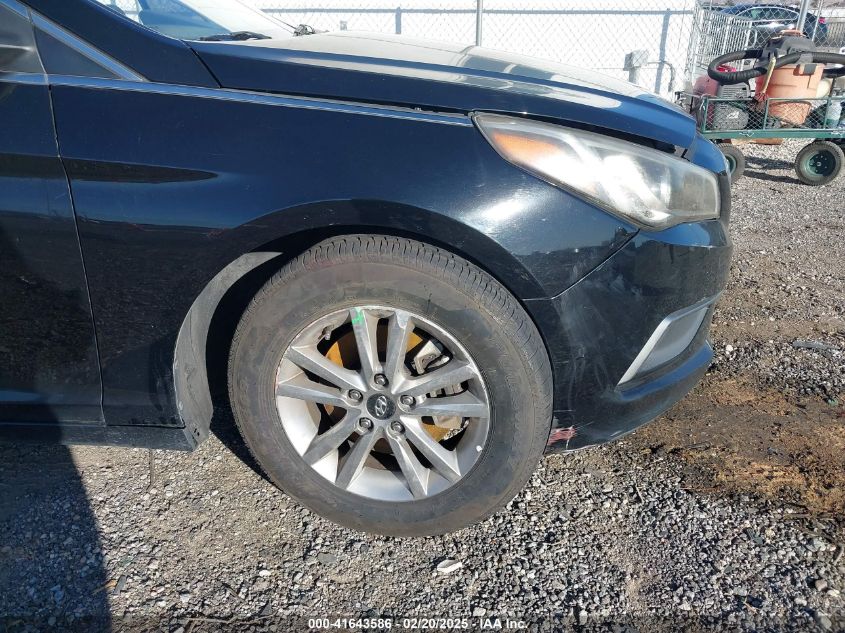 2016 Hyundai Sonata Se VIN: 5NPE24AF9GH374534 Lot: 41643586