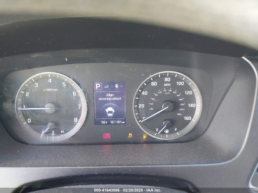 2016 Hyundai Sonata Se VIN: 5NPE24AF9GH374534 Lot: 41643586