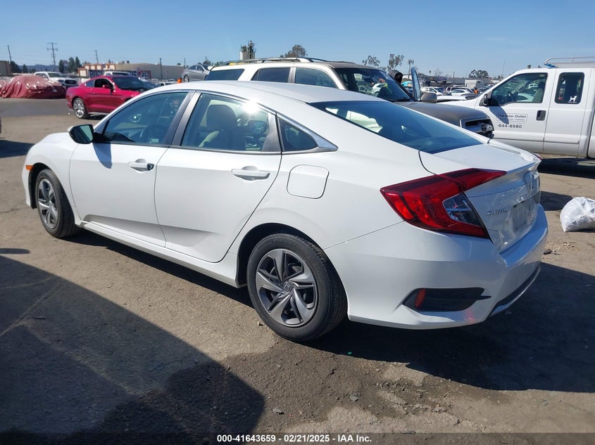 Vin: 2hgfc2f66kh552711, lot: 42134492, honda civic lx 20193