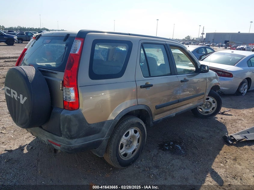 2006 HONDA CR-V VIN: JHLRD685X6C002086