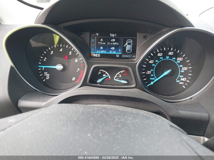 2014 FORD ESCAPE VIN: 1FMCU9GX7EUE23047