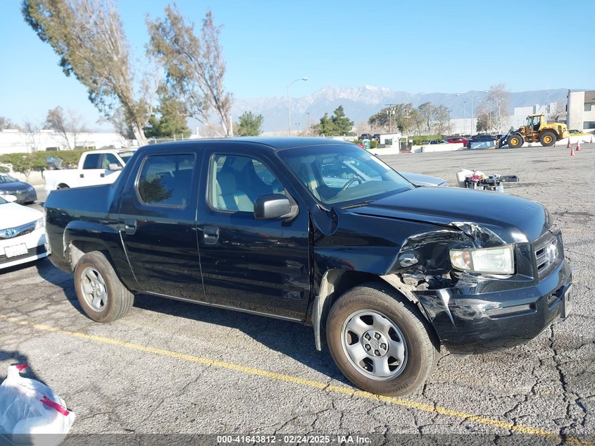 2006 HONDA RIDGELINE VIN: 2HJYK16236H566505
