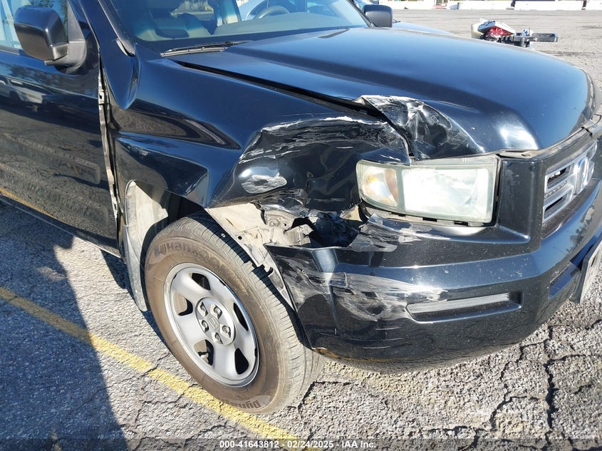 2006 HONDA RIDGELINE VIN: 2HJYK16236H566505